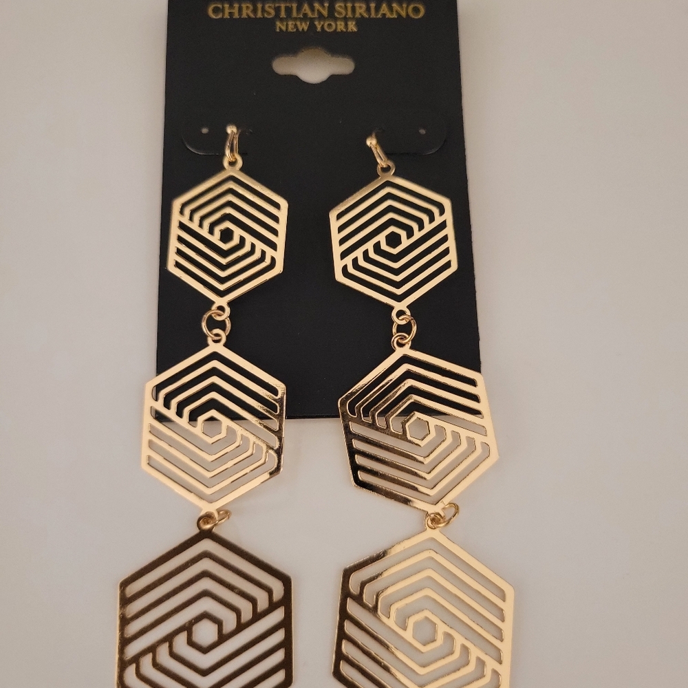 Gold Earrings-New